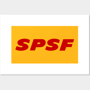 SPSF Red Logo Posters and Art